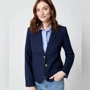 J. Crew Classic Original Schoolboy Navy Blazer Size 4 NWOT